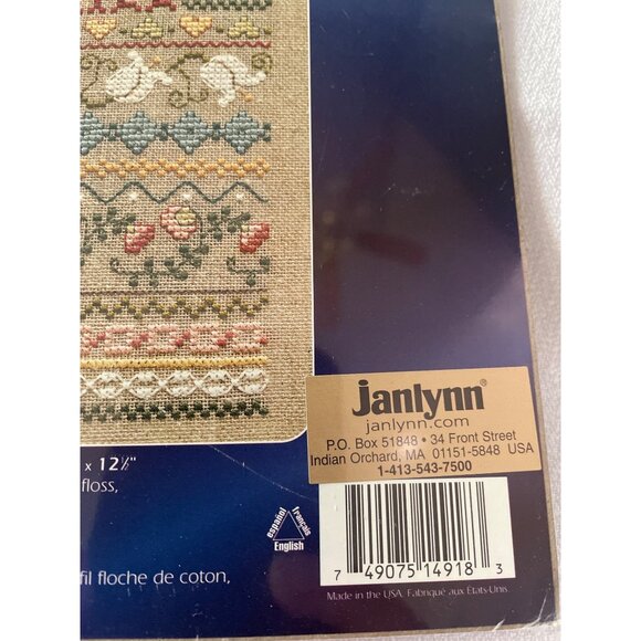 Janlynn Designs For The Needle "The Lord Bless Thee & Keep Thee" Cross Stitch Ki - Picture 8 of 11